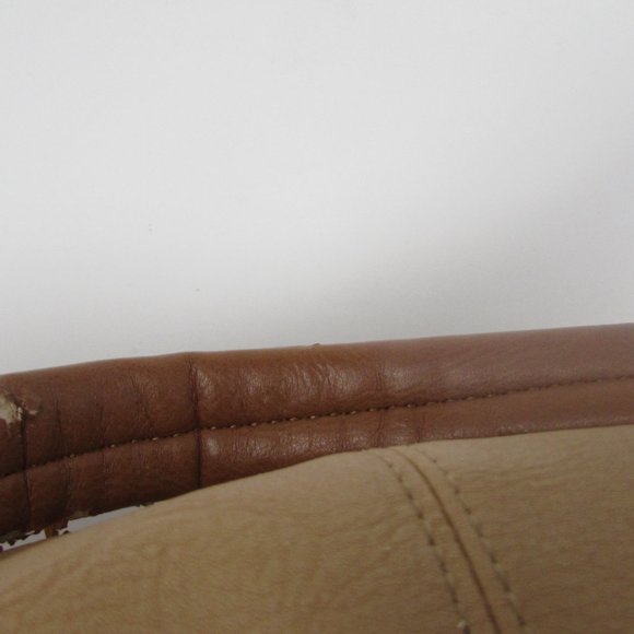 WOMEN LARGE TAN STEVE MADDEN DESIGNER TOTE BAG HANDBAG PURSE! - Picture 8 of 11